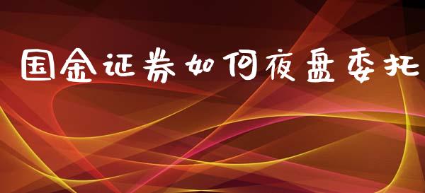国金证券如何夜盘委托_https://m.fansifence.com_个股行情_第1张