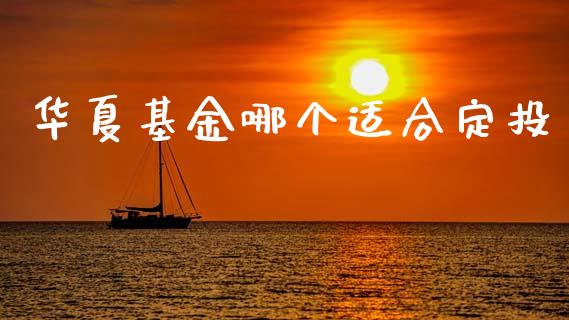 华夏基金哪个适合定投_https://m.fansifence.com_贵金属行情_第1张