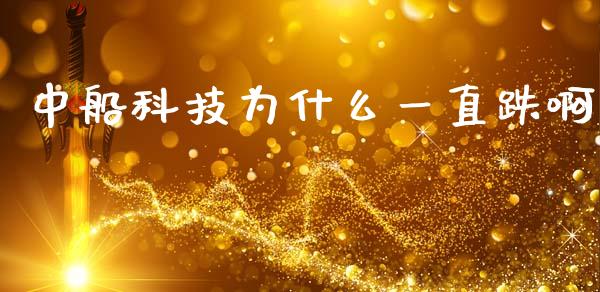 中船科技为什么一直跌啊_https://m.fansifence.com_贵金属行情_第1张