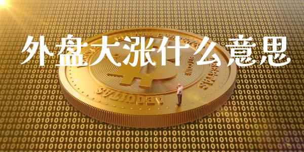 外盘大涨什么意思_https://m.fansifence.com_个股行情_第1张