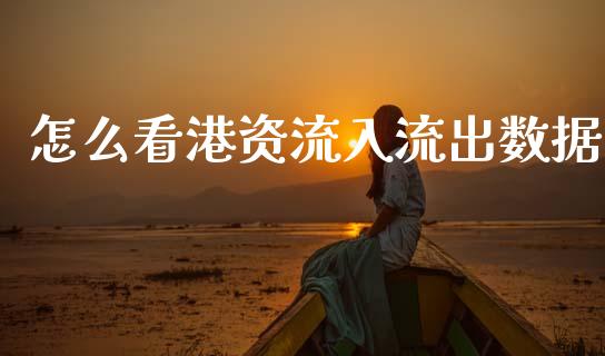 怎么看港资流入流出数据_https://m.fansifence.com_消费金融_第1张