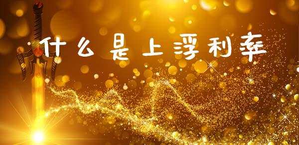 什么是上浮利率_https://m.fansifence.com_个股行情_第1张