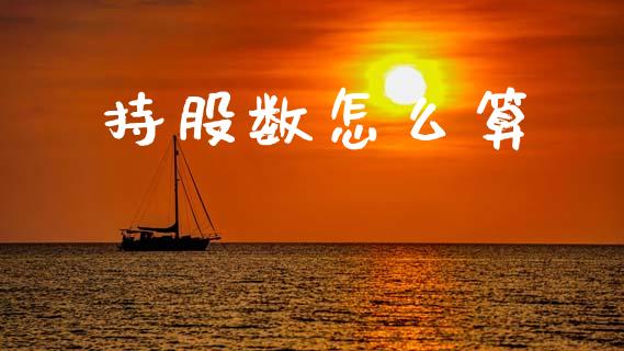 持股数怎么算_https://m.fansifence.com_公募基金_第1张