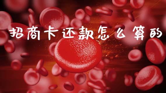 招商卡还款怎么算的_https://m.fansifence.com_消费金融_第1张