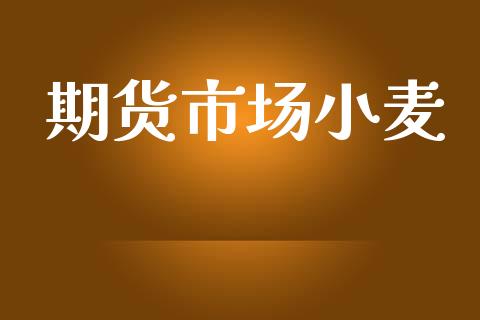 期货市场小麦_https://m.fansifence.com_公募基金_第1张