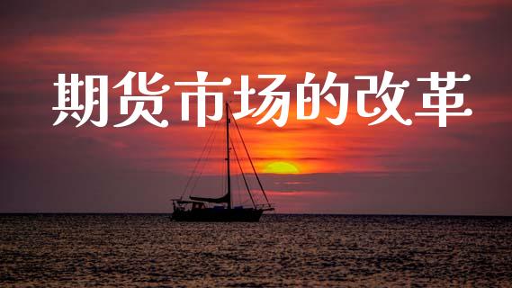 期货市场的改革_https://m.fansifence.com_公募基金_第1张