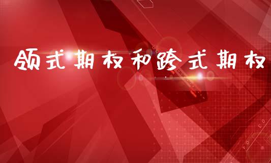 领式期权和跨式期权_https://m.fansifence.com_消费金融_第1张