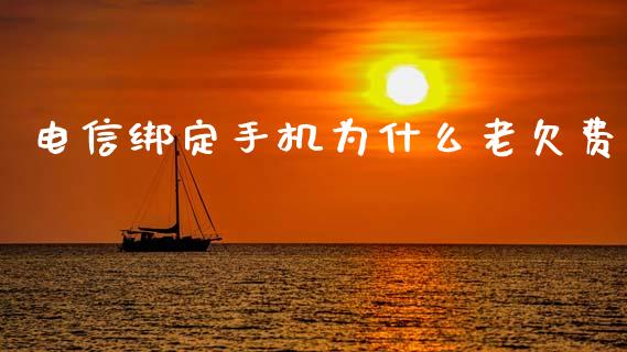 电信绑定手机为什么老欠费_https://m.fansifence.com_公募基金_第1张