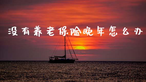 没有养老保险晚年怎么办_https://m.fansifence.com_消费金融_第1张