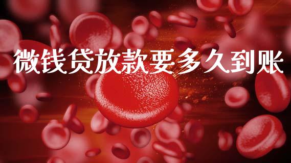 微钱贷放款要多久到账_https://m.fansifence.com_消费金融_第1张