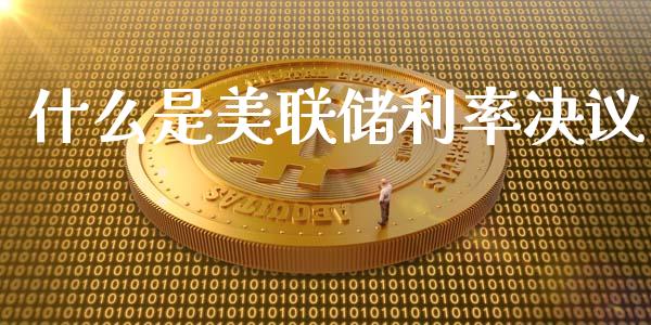 什么是美联储利率决议_https://m.fansifence.com_公募基金_第1张