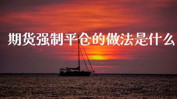期货强制平仓的做法是什么_https://m.fansifence.com_公募基金_第1张