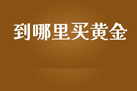 到哪里买黄金_https://m.fansifence.com_公募基金_第1张