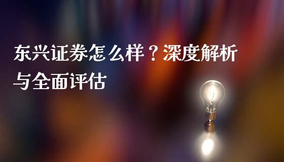 东兴证券怎么样？深度解析与全面评估_https://m.fansifence.com_个股行情_第1张