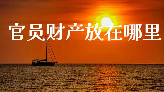 官员财产放在哪里_https://m.fansifence.com_消费金融_第1张