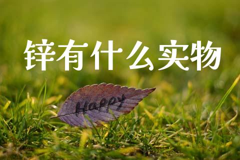 锌有什么实物_https://m.fansifence.com_贵金属行情_第1张