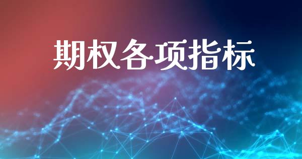 期权各项指标_https://m.fansifence.com_贵金属行情_第1张