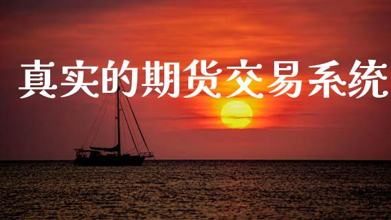 真实的期货交易系统_https://m.fansifence.com_贵金属行情_第1张
