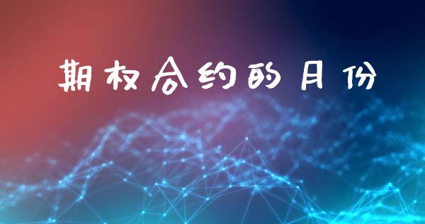 期权合约的月份_https://m.fansifence.com_消费金融_第1张