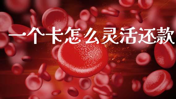 一个卡怎么灵活还款_https://m.fansifence.com_贵金属行情_第1张
