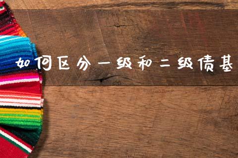 如何区分一级和二级债基_https://m.fansifence.com_个股行情_第1张