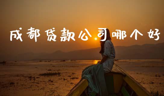 成都贷款公司哪个好_https://m.fansifence.com_消费金融_第1张