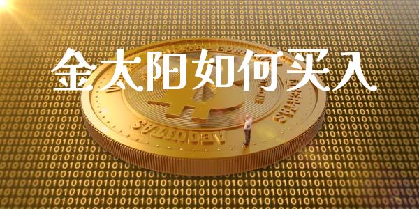金太阳如何买入_https://m.fansifence.com_公募基金_第1张