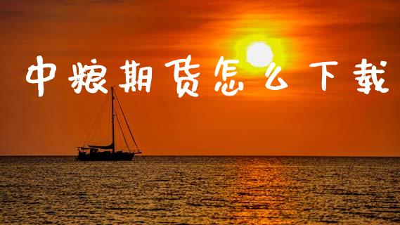 中粮期货怎么下载_https://m.fansifence.com_公募基金_第1张
