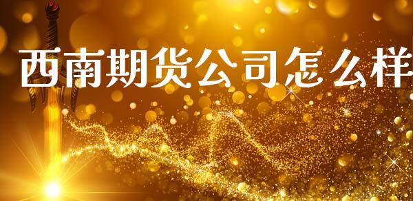 西南期货公司怎么样_https://m.fansifence.com_个股行情_第1张