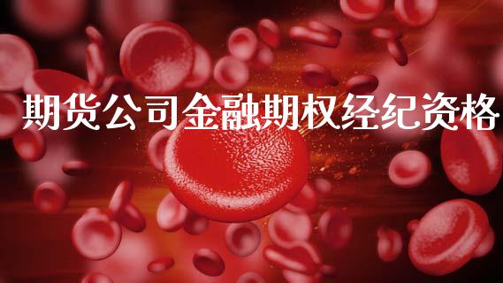 期货公司金融期权经纪资格_https://m.fansifence.com_消费金融_第1张