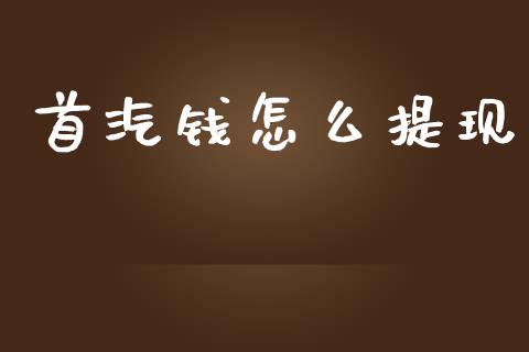 首汽钱怎么提现_https://m.fansifence.com_贵金属行情_第1张