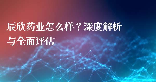 辰欣药业怎么样？深度解析与全面评估_https://m.fansifence.com_消费金融_第1张