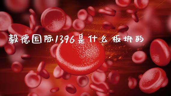 毅德国际1396是什么板块的_https://m.fansifence.com_公募基金_第1张