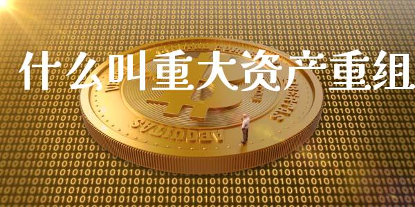 什么叫重大资产重组_https://m.fansifence.com_贵金属行情_第1张