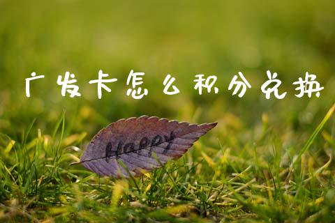 广发卡怎么积分兑换_https://m.fansifence.com_贵金属行情_第1张