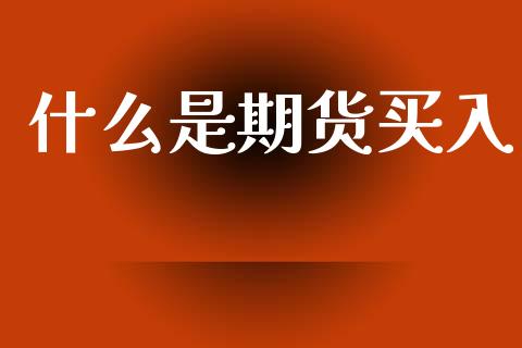 什么是期货买入_https://m.fansifence.com_消费金融_第1张