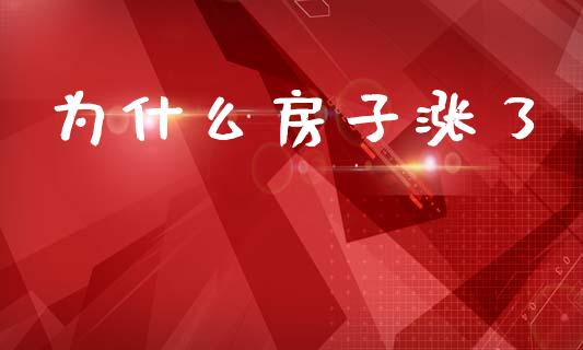 为什么房子涨了_https://m.fansifence.com_公募基金_第1张