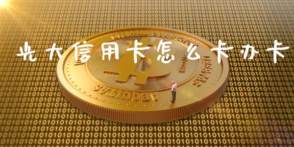 光大信用卡怎么卡办卡_https://m.fansifence.com_消费金融_第1张