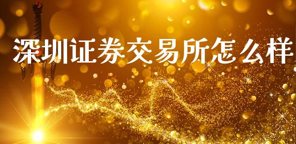 深圳证券交易所怎么样_https://m.fansifence.com_公募基金_第1张