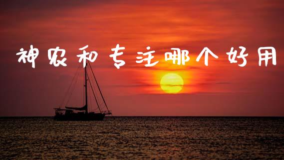 神农和专注哪个好用_https://m.fansifence.com_个股行情_第1张