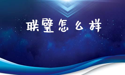 联璧怎么样_https://m.fansifence.com_公募基金_第1张