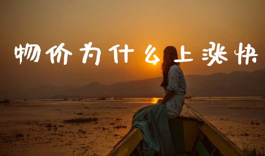 物价为什么上涨快_https://m.fansifence.com_贵金属行情_第1张