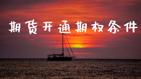 期货开通期权条件_https://m.fansifence.com_贵金属行情_第1张