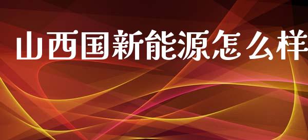 山西国新能源怎么样_https://m.fansifence.com_消费金融_第1张