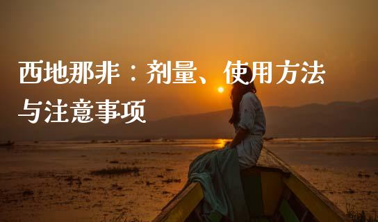 西地那非：剂量、使用方法与注意事项_https://m.fansifence.com_公募基金_第1张