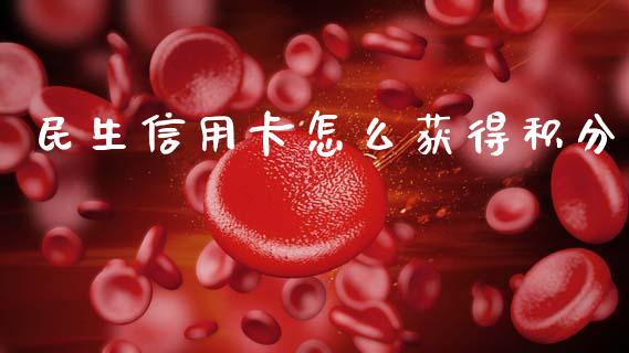 民生信用卡怎么获得积分_https://m.fansifence.com_贵金属行情_第1张