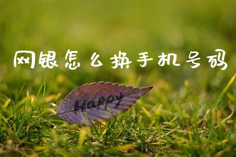 网银怎么换手机号码_https://m.fansifence.com_消费金融_第1张