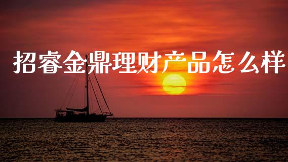招睿金鼎理财产品怎么样_https://m.fansifence.com_公募基金_第1张