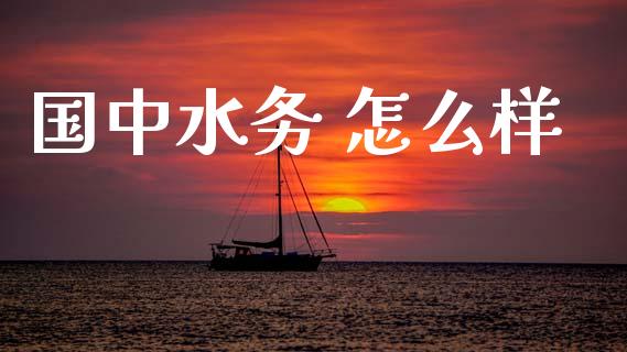 国中水务 怎么样_https://m.fansifence.com_公募基金_第1张