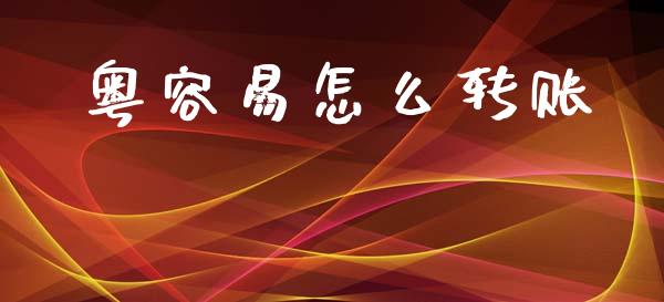 粤容易怎么转账_https://m.fansifence.com_消费金融_第1张